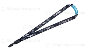 Black Dye Sublimated Lanyard-DSL20nD