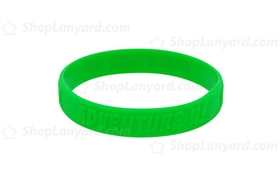 Green Embossed Wristband-EW12ASO